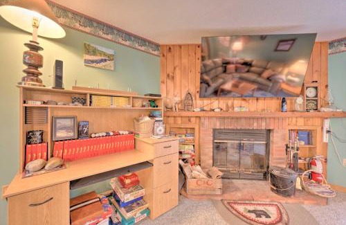 Lincoln Apartment | Riverfront Retreat with Deck 1 Mi to Loon Mtn!