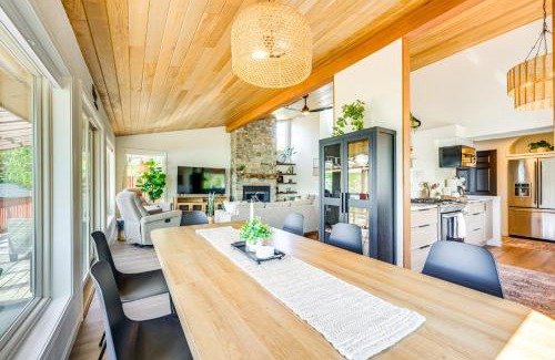 Sterling House | Riverfront Retreat with Fishing Dock in Sterling!