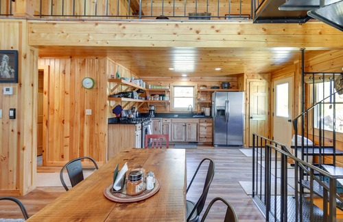 Groton Cabin | Riverfront Rumney Vacation Rental w/Fire Pit!
