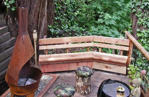 Ben Lomond Apartment | RiverFront TREEHOUSE Inspiring Rental Ancient REDWOODS AMAZING VIEWS!!