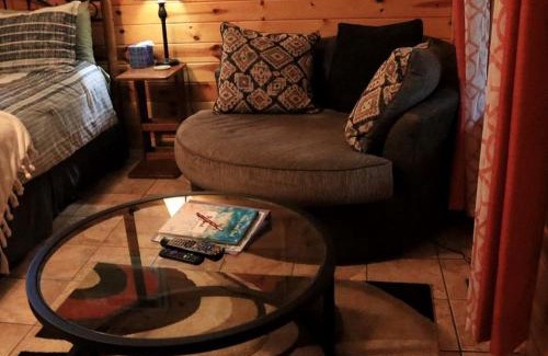 Eureka Springs House | Riverfront Vacation Rental with Gas Fireplace in Eureka Springs, Arkansas