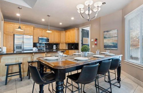 Millcreek House | Riviera Retreat in Salt Lake with Private Hot Tub and Theater