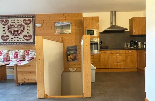 Laveissiere Apartment | Rocher du Cerf, skis aux pieds, 3 ch,2 sdb