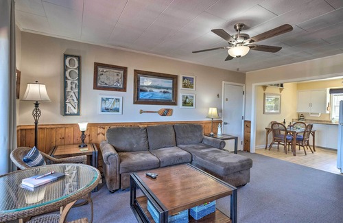 Rockaway Beach Apartment | Rockaway Beach Escape w/View: Steps to Sand!