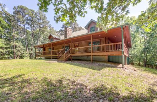 Rogers House | Rogers Cabin on 17 Acres with Wraparound Deck!