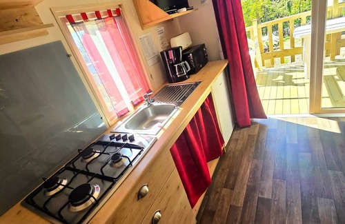 Meschers-sur-Gironde Cabin | Rollen 2 Schlafzimmer* 4 Personen
