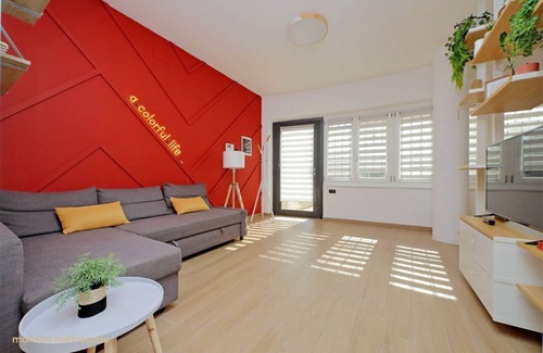 Rome Apartment | Roma | Color House, roof garden & parking