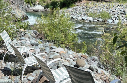 Peshastin Cabin | Romantic A-frame Cabin with Cedar Sauna, Private River and Scenic Views