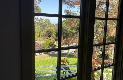 Monterey House | Romantic Carmel Cottage: Ocean & Country Views