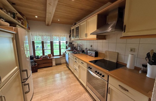Trent Apartment | Romantic country house with thatched roof and park-like garden + free laundry package.