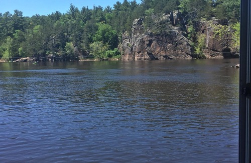 Taylors Falls Apartment | Romantic getaway! With gorgeous views from the Hot Tub!