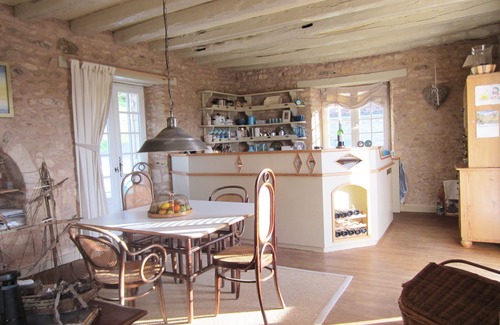 Marnac Cottage | Romantic stone house with private pool, mature garden and panoramic views