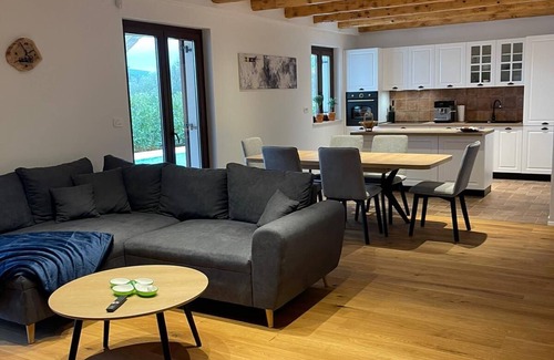 Linardici House | Romantic villa with private pool, sea view and outdoor kitchen