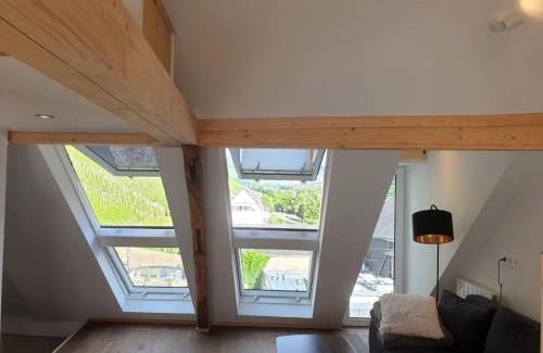 Zeltingen-Rachtig Apartment | Romantisches Studio 4 Rosenburgblick in Moselnähe