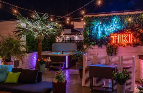 Katie Hill Neighborhood House | Rooftop Hot Tub & Game Room - 3 Miles to Downtown