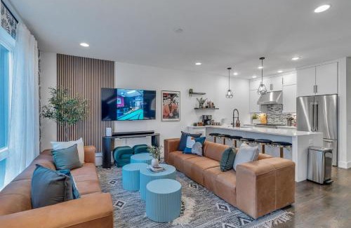 Katie Hill Neighborhood House | Rooftop Hot Tub & Game Room - 3 Miles to Downtown