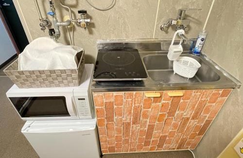 Higashi Apartment | Room 303 Aruter Hotel Sapporo 10-minute walk from Sapporo Station Retro Japandi Room - Vacation STAY 18864