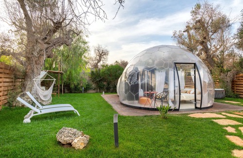 San Vito dei Normanni RV Rental | Room 'Artemide' with Private Garden and Air Conditioning
