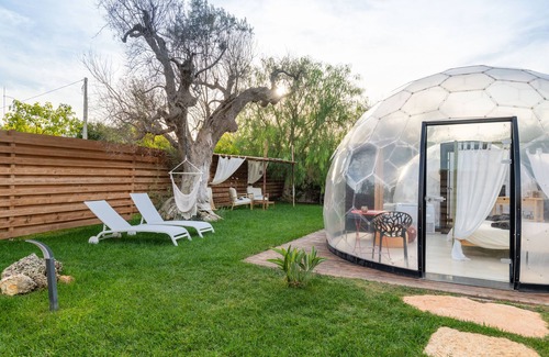 San Vito dei Normanni RV Rental | Room 'Artemide' with Private Garden and Air Conditioning