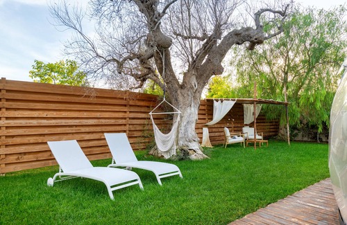 San Vito dei Normanni RV Rental | Room 'Artemide' with Private Garden and Air Conditioning