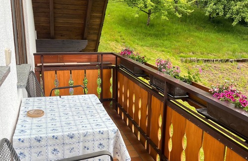 Bad Rippoldsau-Schapbach Apartment | Room 'Doppelzimmer' with Shared Garden, Balcony and Wi-Fi