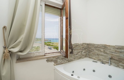 Salento Peninsula Bed & Breakfast | Room in B&B - B&B Balconi Sul Mare Deluxe Room With Hydromassage "madonna Dell'altomare"