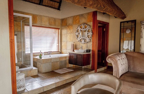 Mookgopong House | Room in Guest Room - Mmakuba Private Game Lodge, Deluxe Chalet 8B