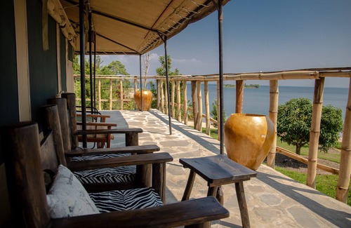 Buhongo House | Room in Lodge - Find a Quiet Beach Resort at Rushel Kivu Resort!