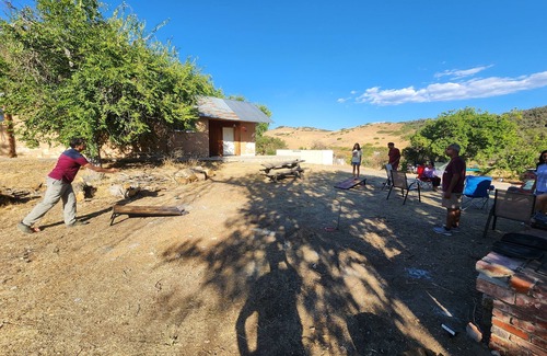 Maricopa Cabin | Room in Rustic Campground w/General Store, Sports Courts near Hiking Trails