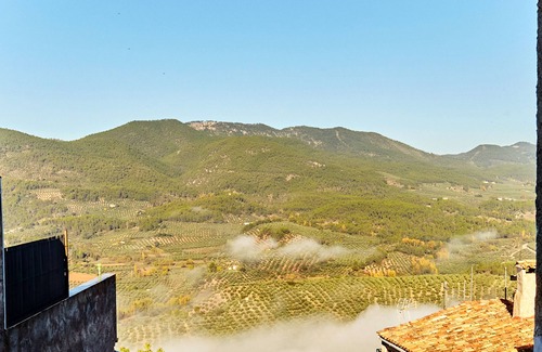 Hornos Apartment | Room 'La Huerta' with Mountain View and Private Terrace