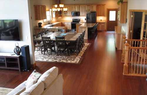 La Follette House | Room to relax. Lakefront property. Amazing views!