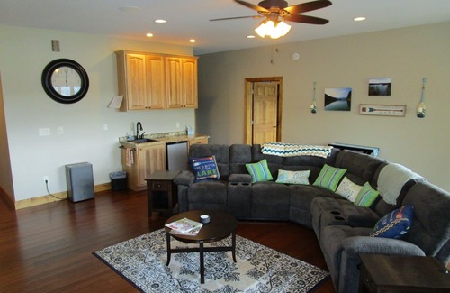La Follette House | Room to relax. Lakefront property. Amazing views!