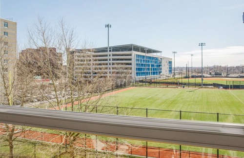 Dorchester Apartment | Roomy Symphony 1BR w/ Doorman & Business Center, near MFA, by Blueground