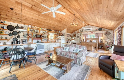 Suches Apartment | Rooster Ridge Studio - Mountain View - Hot Tub