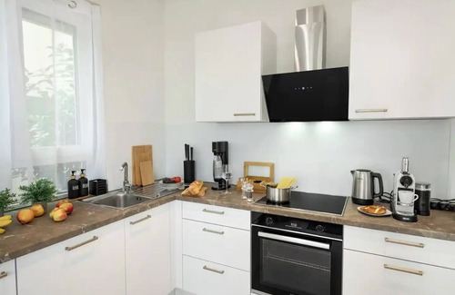 Heilbronn Apartment | Rosenberg-oase - Stellplatz, 2zi/78m²/4p, Terrasse, Eparken in 100m