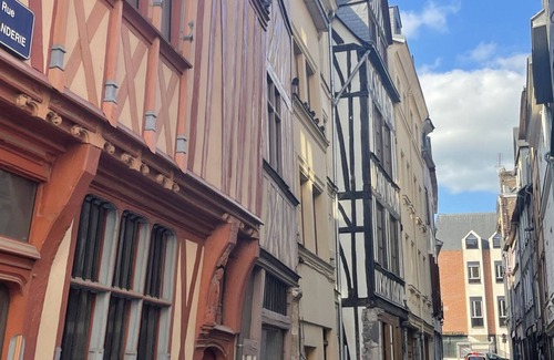 Coteaux Ouest Apartment | Rouen Hyper Centre 85M2, L'Atypique Haussmann 5*