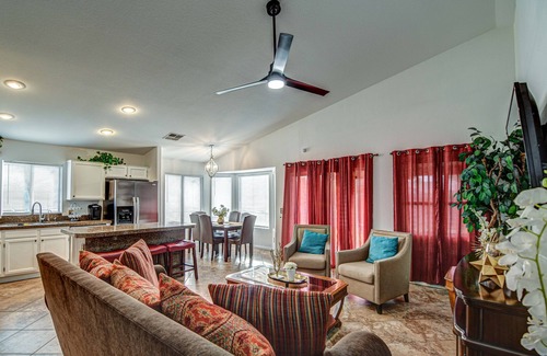 The Islands House | Route 66 Oasis in Downtown Gilbert with Heated Pool and Mini Golf