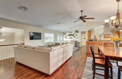 City-by-the Sea House | Royal Estes! Large Home! Canal front! Private pool! Firepit!