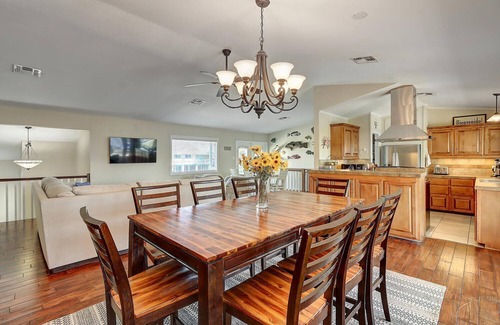 City-by-the Sea House | Royal Estes! Large Home! Canal front! Private pool! Firepit!