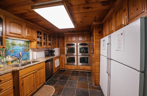 Grayling Cabin | 🦌 Royal Stag Lodge – Au Sable Riverfront | Near Garland, Grayling | Game Room | Pet-Friendly