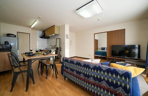 Shinhidaka Apartment | RS202 Breakfast buffet 1 parking space Center - Riverside Mansion Room 202/Hidaka-gun Hokkaidō