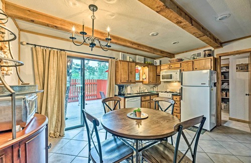Ruidoso Cottage | Ruidoso Cabin w/Deck & Grill - Walk to Town!