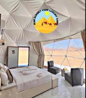 Wadi Rum Hotel | RUM SUN SET VIEW lUXURY CAMP