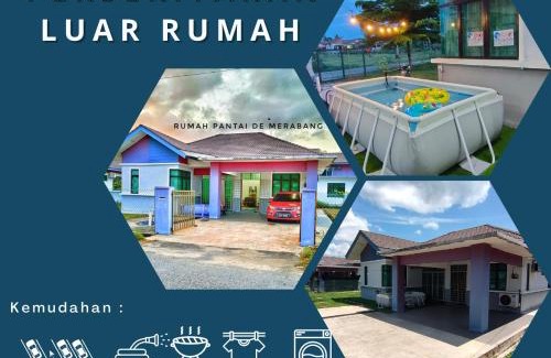 Kota Bharu House | Rumah Pantai de Merabang (bungalow with pool)