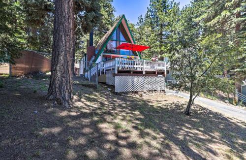 Running Springs House | Running Springs A-Frame with Deck and Mtn Views!
