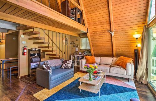Running Springs House | Running Springs A-Frame with Deck and Mtn Views!