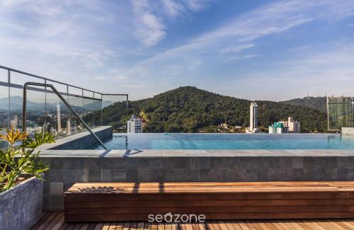 Itoupava Seca Apartment | RUP - Equipped Studios in Building with Pool