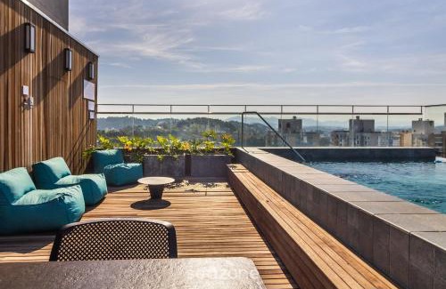 Itoupava Seca Apartment | RUP - Equipped Studios in Building with Pool
