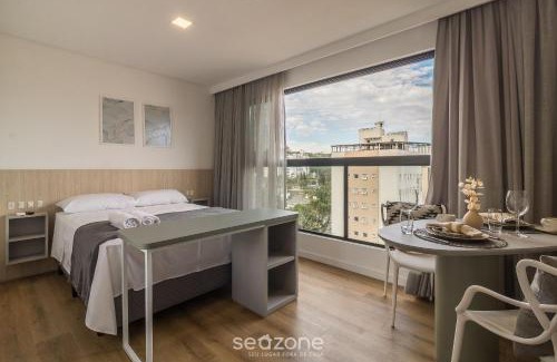 Itoupava Seca Apartment | RUP - Equipped Studios in Building with Pool