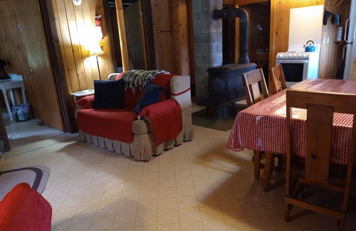 Dennysville Cottage | Rustic, 3-bedroom, log cottage, Lake-view, Pet-friendly, Downeast Maine